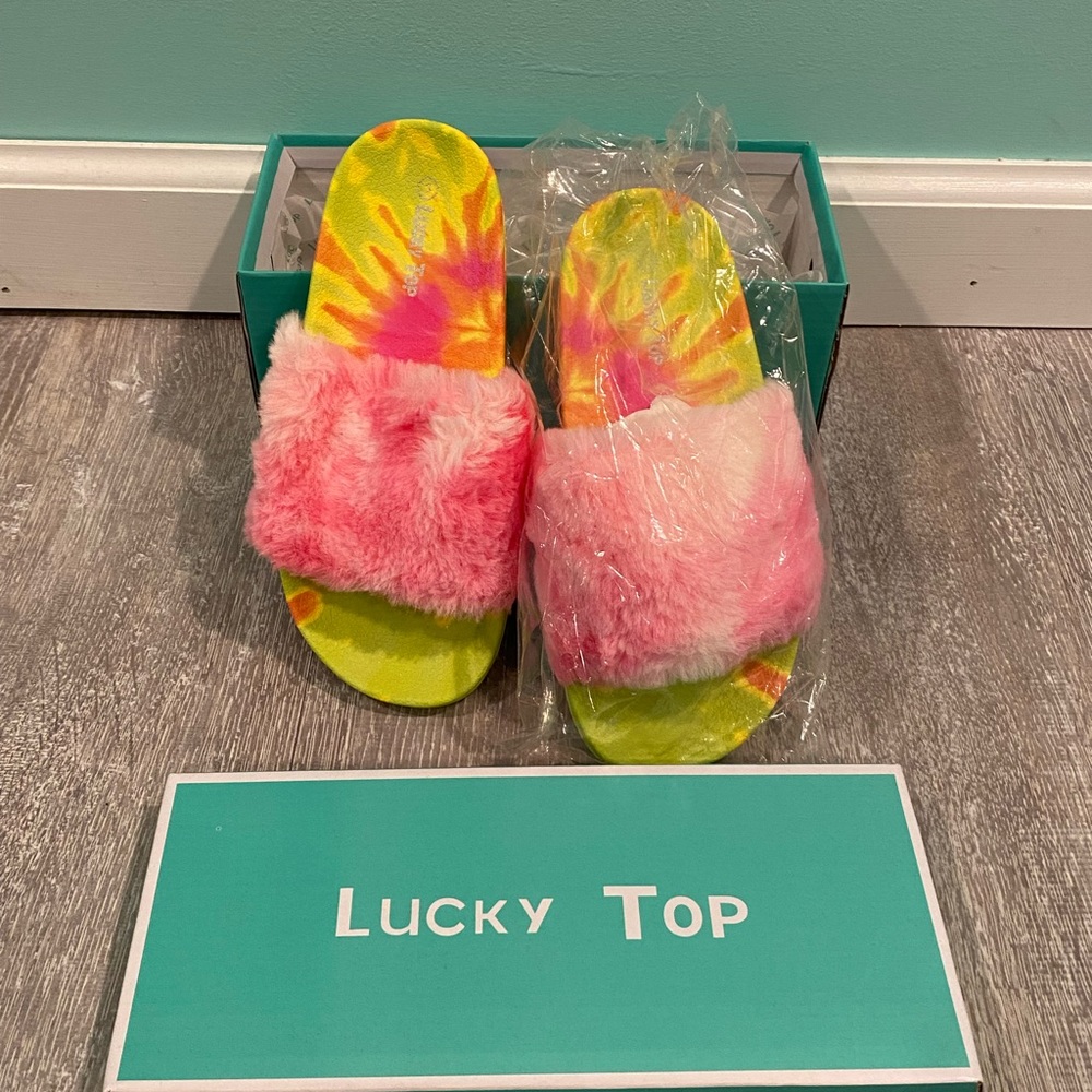 Girls Lucky Top Slides.